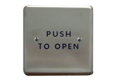 4,75 ”kwadratowy przełącznik wciskany ze stali nierdzewnej, przycisk otwierania z handicapem do drzwi